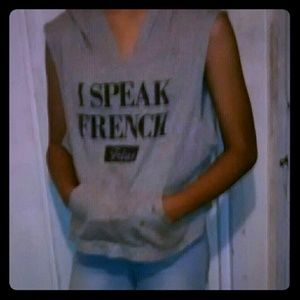 Charlotte russe graphic muscle tee